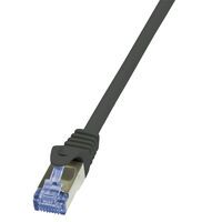 Logilink Patchkabel CAT6A  S/FTP AWG26 PIMF  5,00m schw. (CQ3073S)