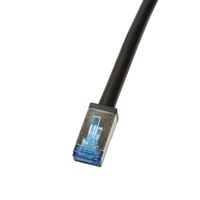 Logilink Outdoor PE Patchkabel CAT.6A S/FTP, schwarz, 15,0m (CQ7103S)