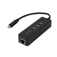 Logilink Adapter USB 3.0 TypC zu1x RJ45u. 3x USB3.0 Typ A (UA0283)