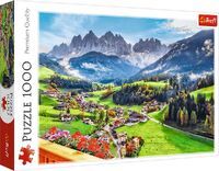 Trefl S.A. Puzzle 1000  Santa Maddalena, Dolomiten, Italien