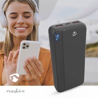 Nedis POWERBANK 20000MAH   3xA.  20W (PBKPD20W225BK     SW)