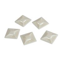 Logilink Kabelbinderhalter  ABS  100Stk selbstklebend 4x4cm (KAB0045)
