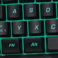 Logilink Einhand-Gaming Tastatur, beleuchtet, schwarz (ID0181)