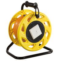 Logilink 500 MHz Netzwerkkabel auf Trommel,Cat6A 60M,orange (CQ3060S)