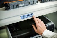 Schriftbandkassette Brother 24mm blau/schwarz   TZE551 (TZE551)