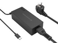 CONCEPTRONIC Ladegerät 1Port GaN USB-C       65WPD3.0/PPS sw (OZUL09BE)