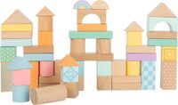 small foot Holzbausteine 50-teilig pastell