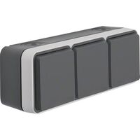 Hager STD.SCHUKO 3-WG.KD AP EHBS W.1 (WNC165 BERKER)