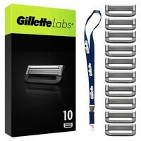 Gillette Labs Systemklingen 10er + Schlüsselanhänger