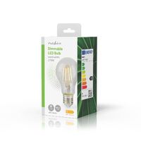 Nedis LED-Filament-Lampe E27| A60| 7 W| 806 lm| 2700 K| Warmweiss| Anzahl der Lampen