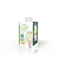 Nedis LED-Filament-Lampe E14| G45| 4.5 W| 470 lm| 2700 K| Dimmbar| Warmweiss| 1