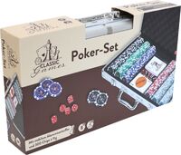 VEDES Großhandel GmbH - Ware Classic Games Poker-Set im Aluminiumkoffer, 300 Chips