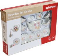 VEDES Großhandel GmbH - Ware SpielMaus Küche Tee-Service aus Porzellan, 11-teilig