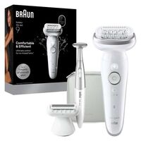 B-Ware Braun Silk·épil 9, Wet & Dry Epilierer, Langanhaltend glatte Haut, 9-241