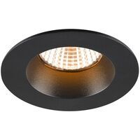 SLV EINBAULEU. 2700K 38° IP65 RUND (NEW TRIA 68 SCHWARZ)
