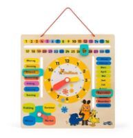 small foot Lernuhr mit Kalender "die Maus"