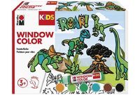 Marabu Window Color 'KiDS' Set 'Dinosaurier' 8-teilig