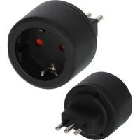 Brennenstuhl 1508470 - Universal - Indoor - 250 V - Black - 10 A
