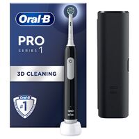 Oral-B Zahnbürste Pro Series 1 mit Reiseetui black