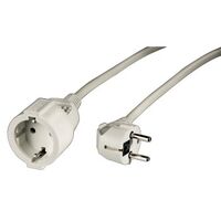 HAMA SCHUTZKONTAKT-V-KABEL  2M WS (STROM-VERLÄNGERUNGSK)