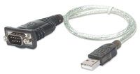 MANHATTAN USB auf Seriell-Konverter zum Anschluss eines seriellen Geräts an einen USB-Port Prolific 