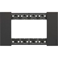 Bticino ABDECKRAHMEN 4MOD. BLACK (KA4804KG LIVINGNOW)