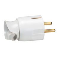 Vaddio 0 501 72 - Type F - 2P+E - White - 16 A
