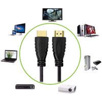 Techly ICOC-HDMI2-4-005 - 0.5 m - HDMI Type A (Standard) - HDMI Type A (Standard) - 4096 x 2160 pixels - 3D - Black
