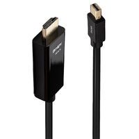 LINDY Kabel Mini DisplayPort/HDMI 4K30 DP: passiv 2m mDP Stecker an HDMI Stecker (36927)