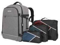 MANHATTAN Rome Notebook-Rucksack mit 2 Fächern für Laptops bis 43,9cm 17,3Z und Tablets bis 27,9cm 1