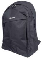 Manhattan Knappack Backpack 15.6" - Lightweight - Internal Laptop Sleeve - Accessories Pocket - Padded Adjustable Shoulder Straps - Water Bottle Holder - Black - Three Year Warranty - Backpack - 39.6 cm (15.6") - Shoulder strap - 440 g
