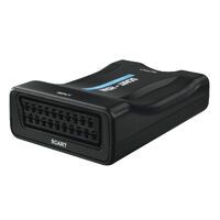 Hama 00121775 - 1920 x 1080 pixels - 1920 x 1080 pixels - 1080p - NTSC 3.58,NTSC 4.43,PAL,PAL M,PAL N,SECAM - Passive video converter - Black