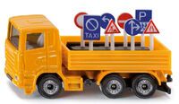 SIKU 1322 Super LKW mit Verkehrszeichen