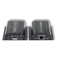 Techly IDATA-EXT-E70I - 1920 x 1080 pixels - AV transmitter & receiver - 60 m - Wired - Black