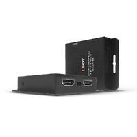 LINDY Überträgt HDMI-10.2G- IR-Signale auf Distanzen bis 70m über Cat.6-Kabel (38208)