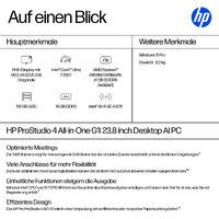 HP Pro Studio 4 AiO Intel Core Ultra 7 265T 60,45cm 23,8Zoll FHD 16GB 512GB/SSD W11P 1J Gar (DE) (BY