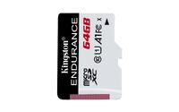 SD MicroSD Card 64GB Kingston SDXC High Endurance (Class1) retail (SDCE/64GB)