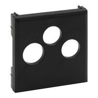 Legrand Abdeckung 864557 Niloe Step Tv-R-Sat schwarz