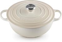 Le Creuset Signature La Marmite meringue aus Gusseisen, Ø 26 cm, Für alle Herdarten und Induktion geeignet 