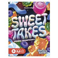Hasbro Gaming Sweet Takes Kartenspiel - Deutsche Fassung, Kartenspiel für Kinder ab 8 Jahren und die ganze Familie, Cooles, schnelles Partyspiel für 2 bis 5 Spieler