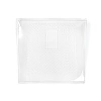 Nedis Multipack Tropfschale für Kühl- / Gefrierschrank / Transparent / Kunststoff - 12 Stück
