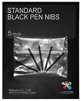 Wacom ACK-20001 - Pen nib - Wacom - Intuos4 - Intuos5 and Intuos Pro KP-503E (Pro Pen) - KP-300E-01 (Classic Pen) - KP-400E-01 (Airbrush... - Black - 5 pc(s) - Polybag