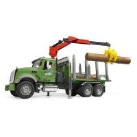 Bruder MACK GRANITE HOLZTRANSPORT LKW 02824