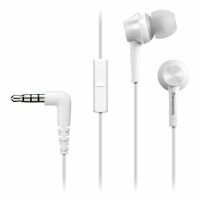 Panasonic RP-TCM115E - Headset - In-ear - Calls & Music - White - Binaural - In-line control