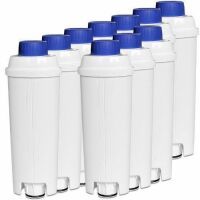 10 Stück DeLonghi Wasserfilter DLS C002 für Kaffeevollautomaten