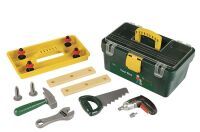 Theo Klein Bosch Werkzeugbox mit Akkuschrauber Ixolino & Zubehör, 15x32x20,5cm