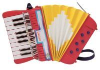 Bontempi Musikinstrument Akkordeon mit 17 Tasten
