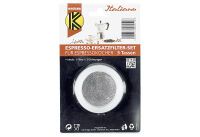 KARL KRÜGER Ersatzteilset Espressokocher 3 Tassen (125002)
