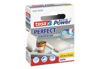 Tesa Gewebekleb. 2,75m x 19mm extra Power weiß Perfekt 56341 Gewebeklebeband