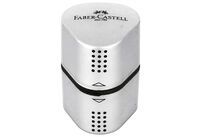 FABER-CASTELL Dreifachspitzdose Grip 2001 silber (183800)
